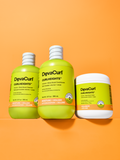 CurlHeights Cleanser, Conditioner + Cream bottles